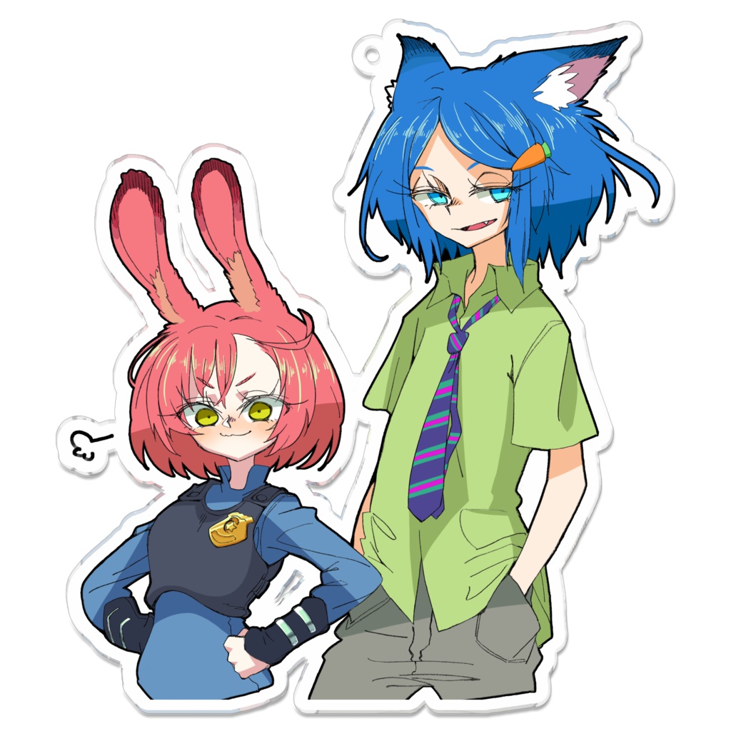 ケモりんなるキーホルダー