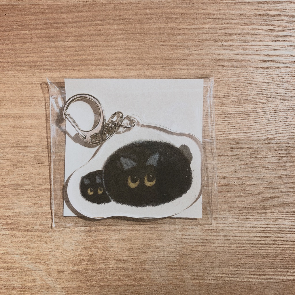 ねこNo.4 アクリルキーホルダー
