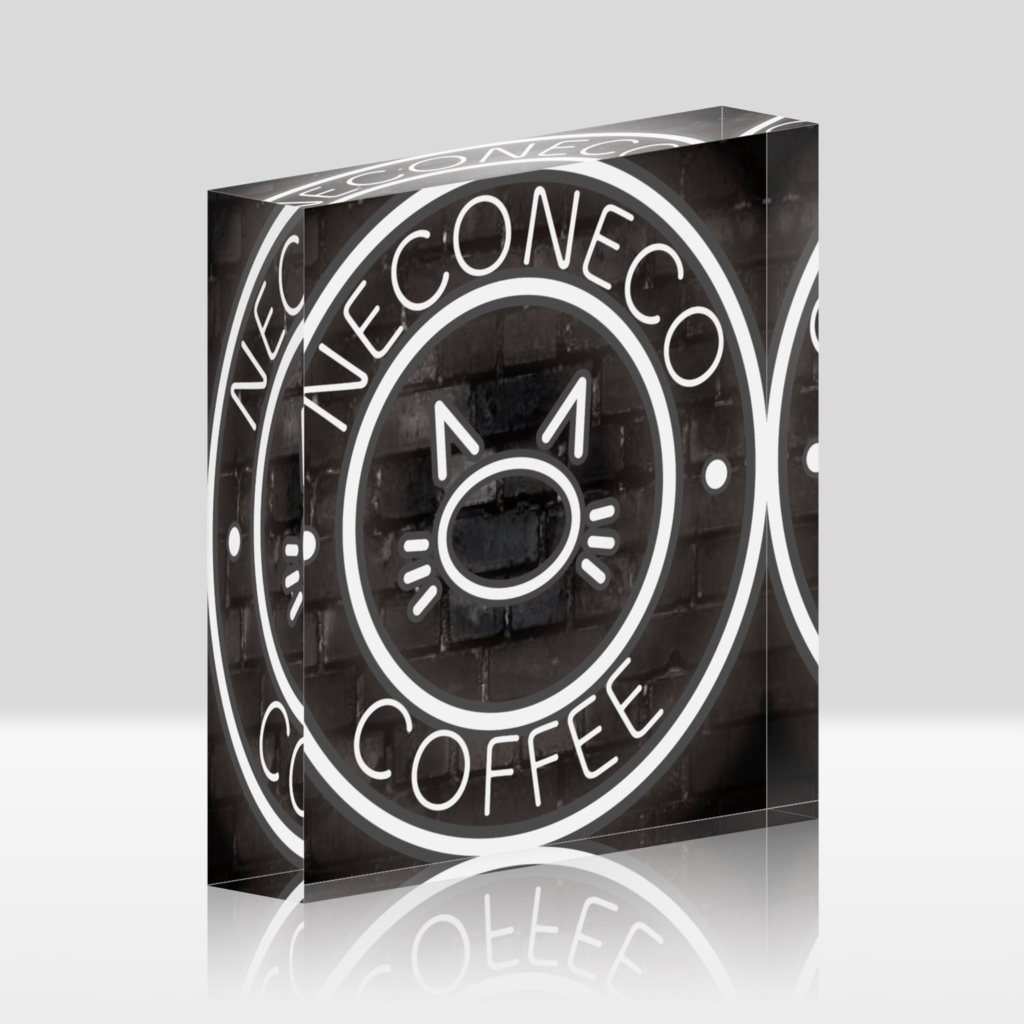 【ネオンアートブロック】NECONECO COFFEE