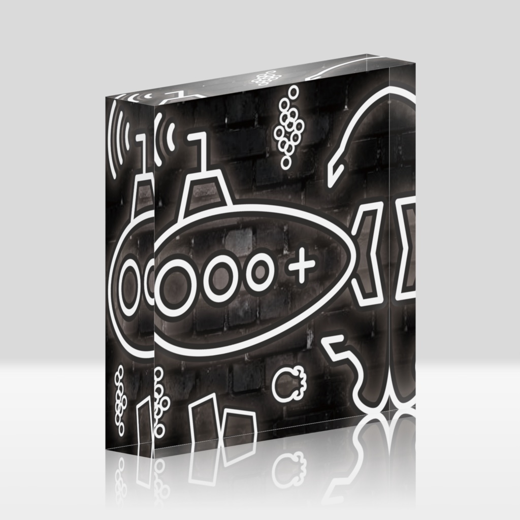 【ネオンアートブロック】Submarine