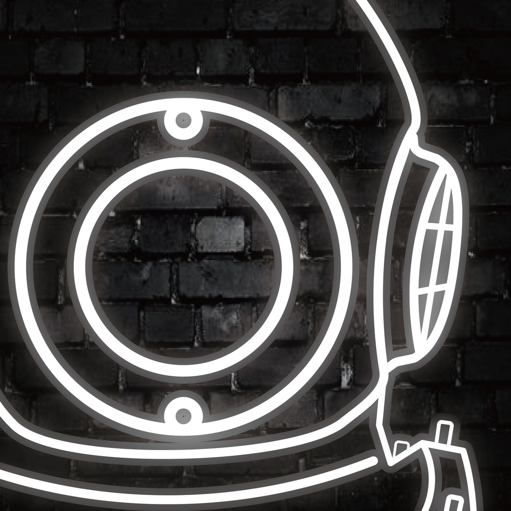 【ネオンアートブロック】Marine Suit