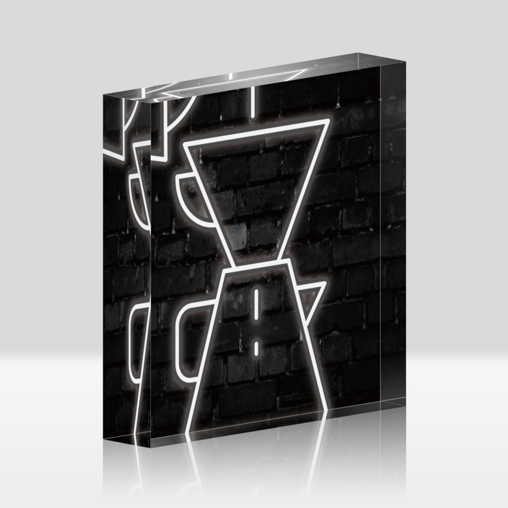 【ネオンアートブロック】Coffee Drip