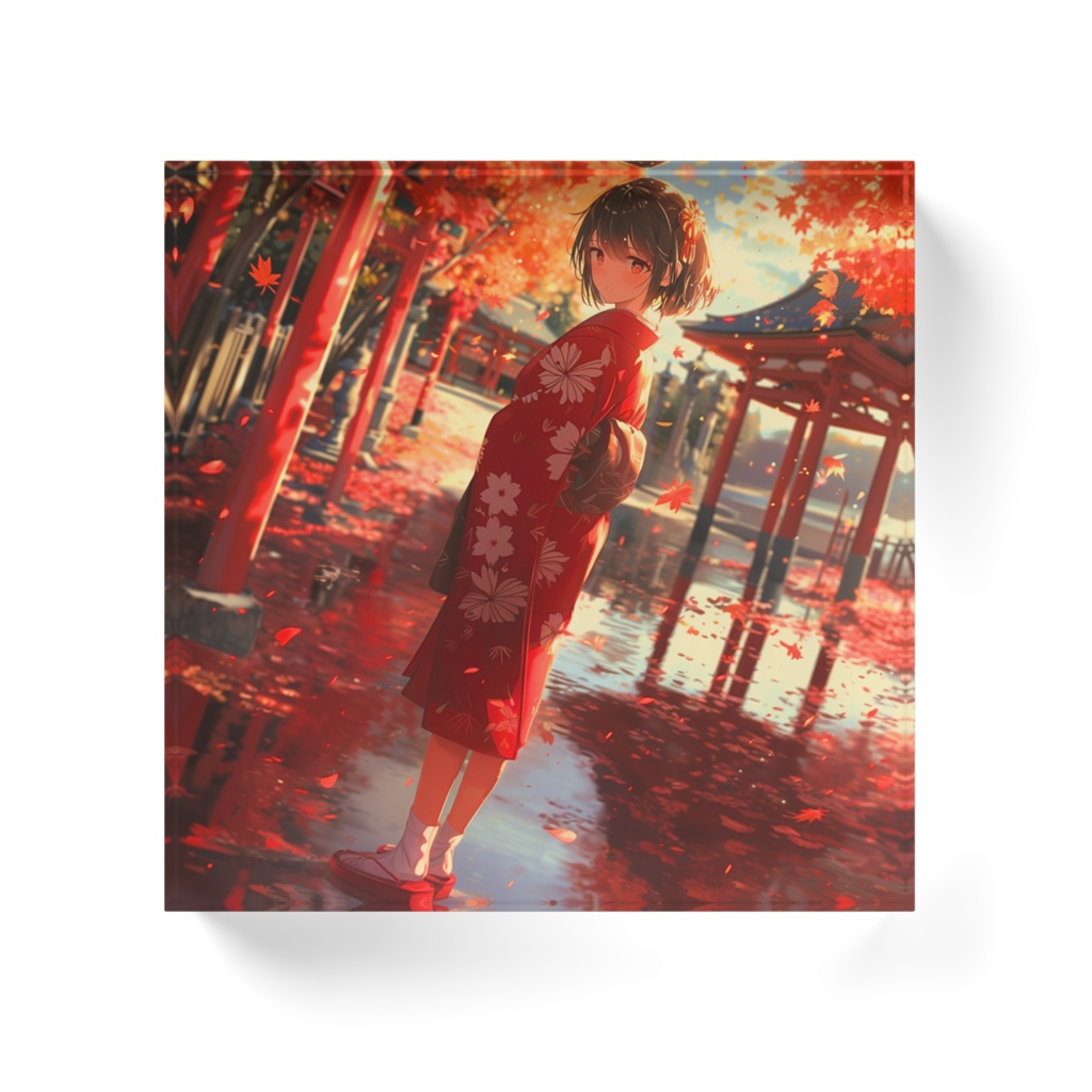 アクリルブロック(大宮和葉)おまけ付き