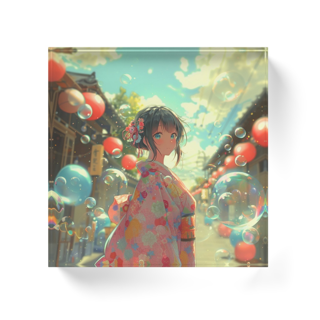 アクリルブロック(宮西あかり)おまけ付き