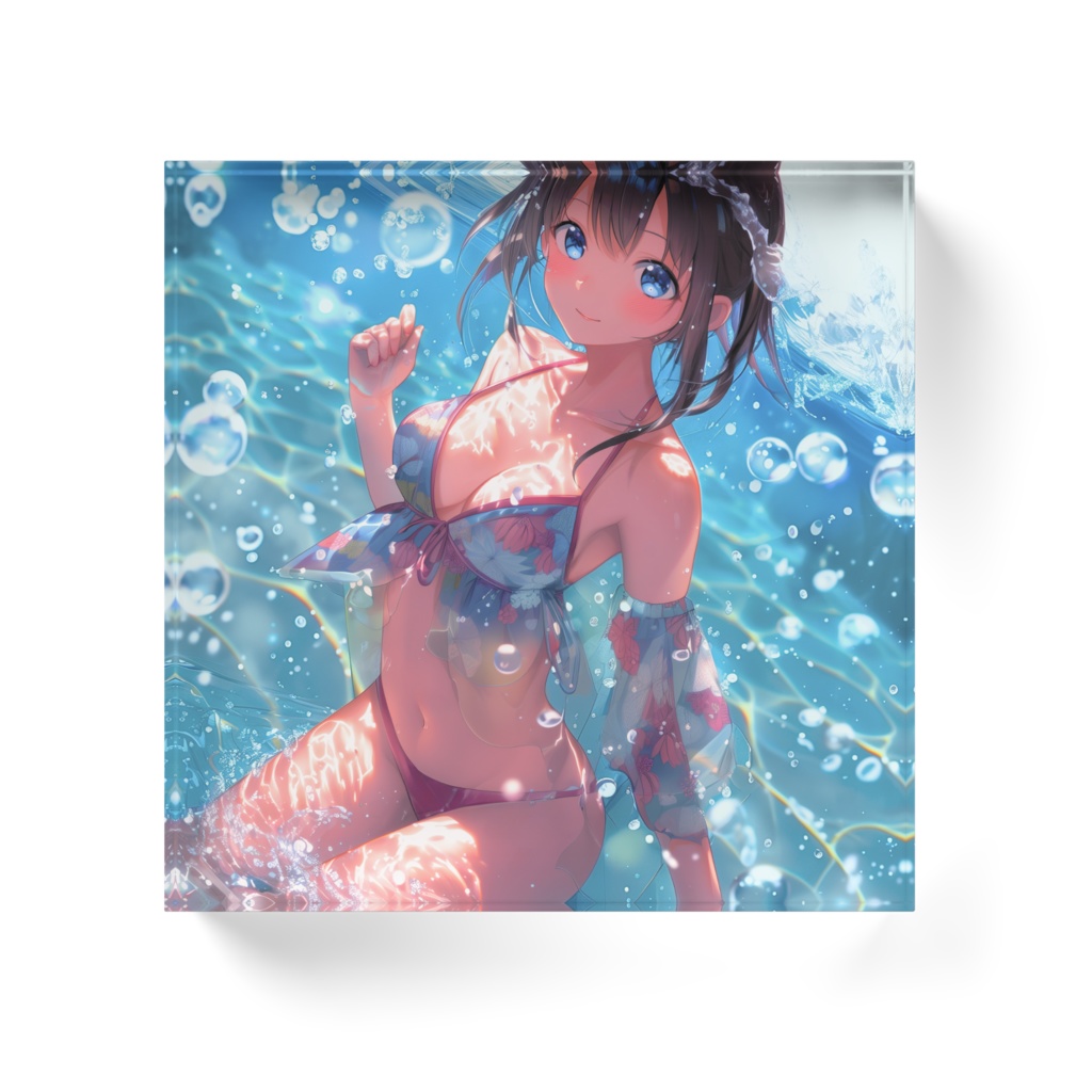 アクリルブロック(宮水麗華)おまけ付き