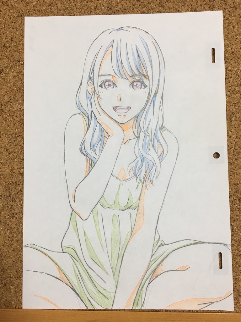 【生原画】オリジナルっ子ちゃん4