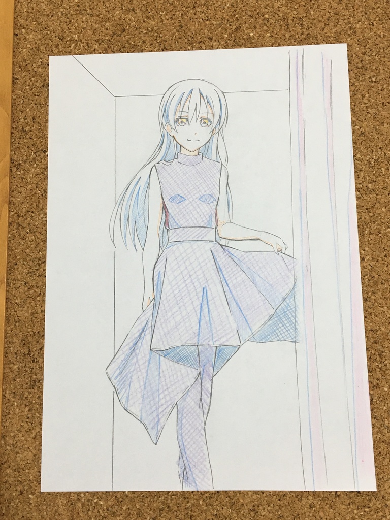 【生原画】インフルエンサー海未ちゃん