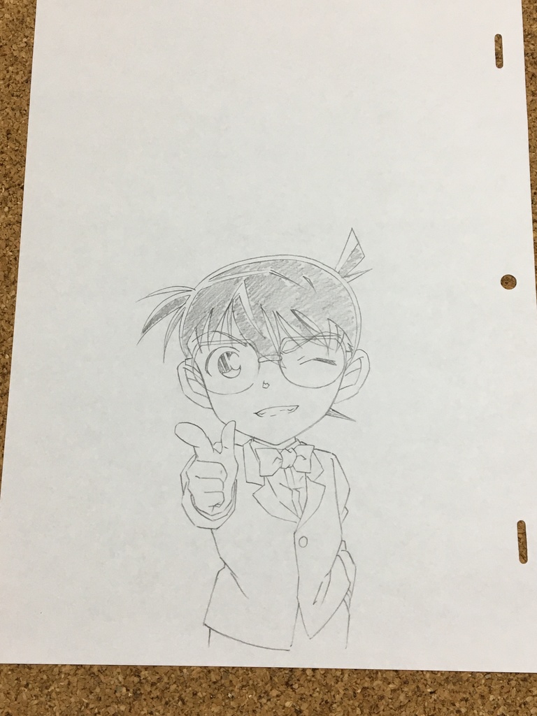 【生原画】指差しコナン