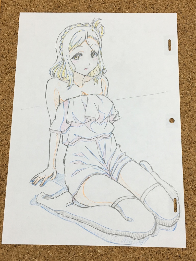 【生原画】鞠莉