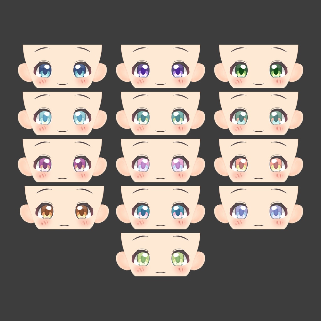 Anime Chibi Base Mesh Model