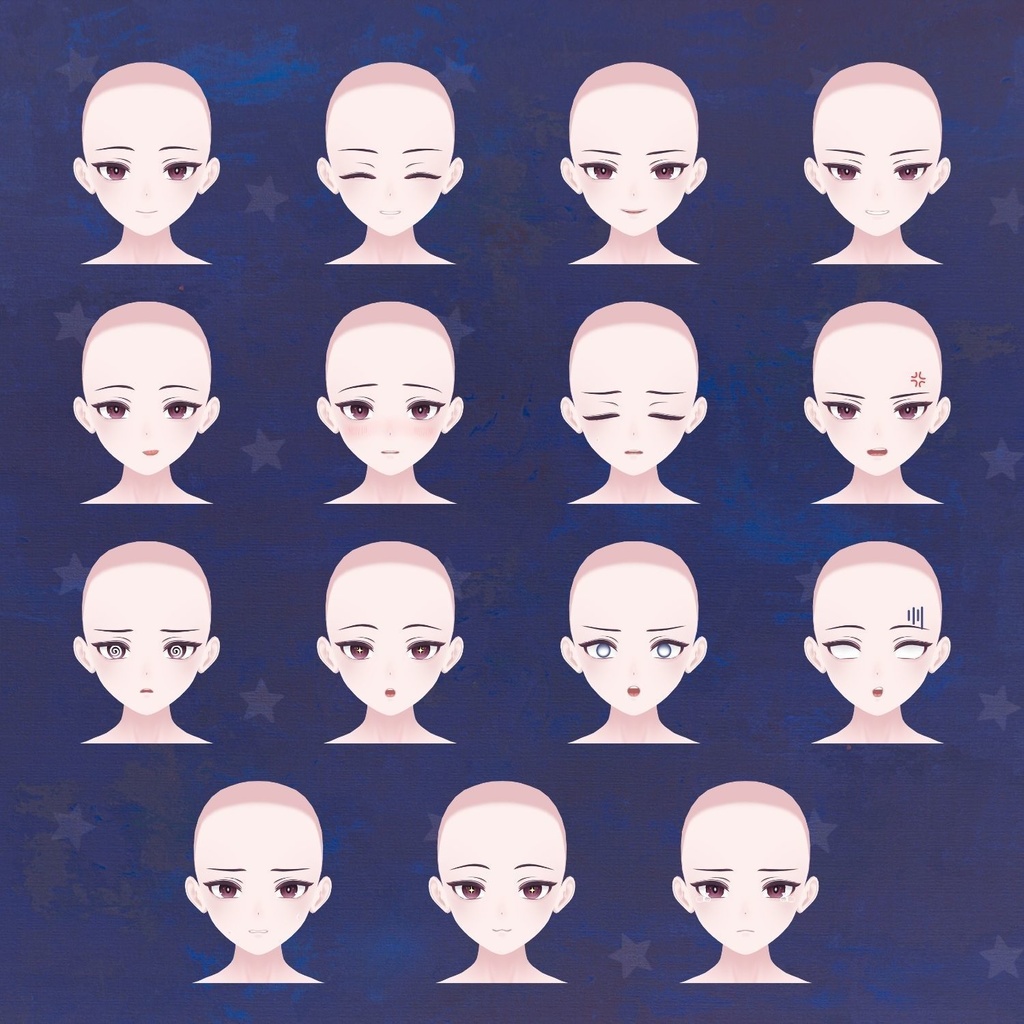 Anime Base Mesh - Male Character