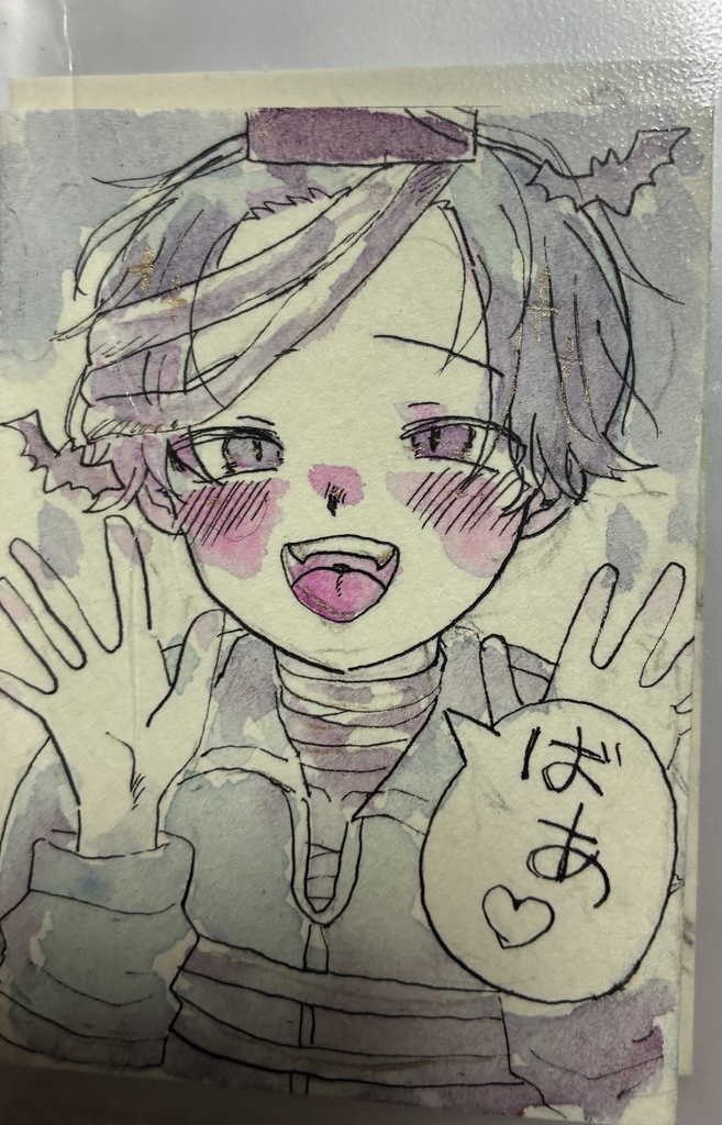 モンゴリアンチョップ！大阪　カード色紙