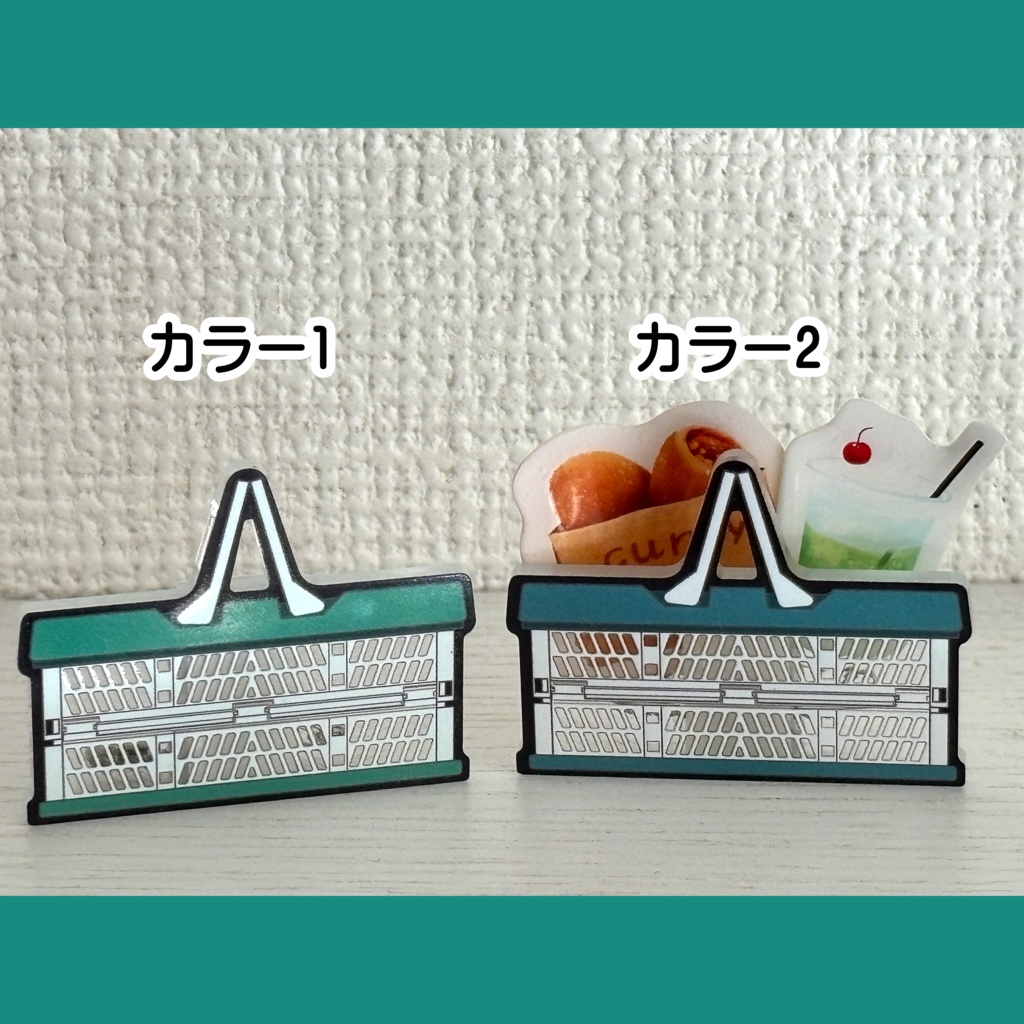 【アクリルバッジ】フードコンテナ(プロトタイプ版)