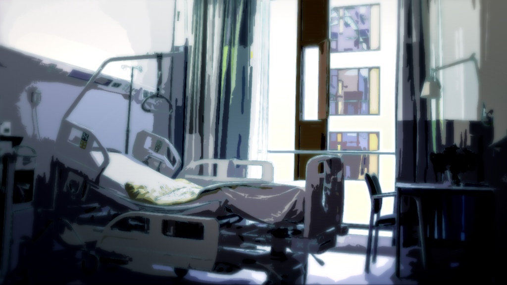 イラスト風背景素材集45枚/街・城・学校など