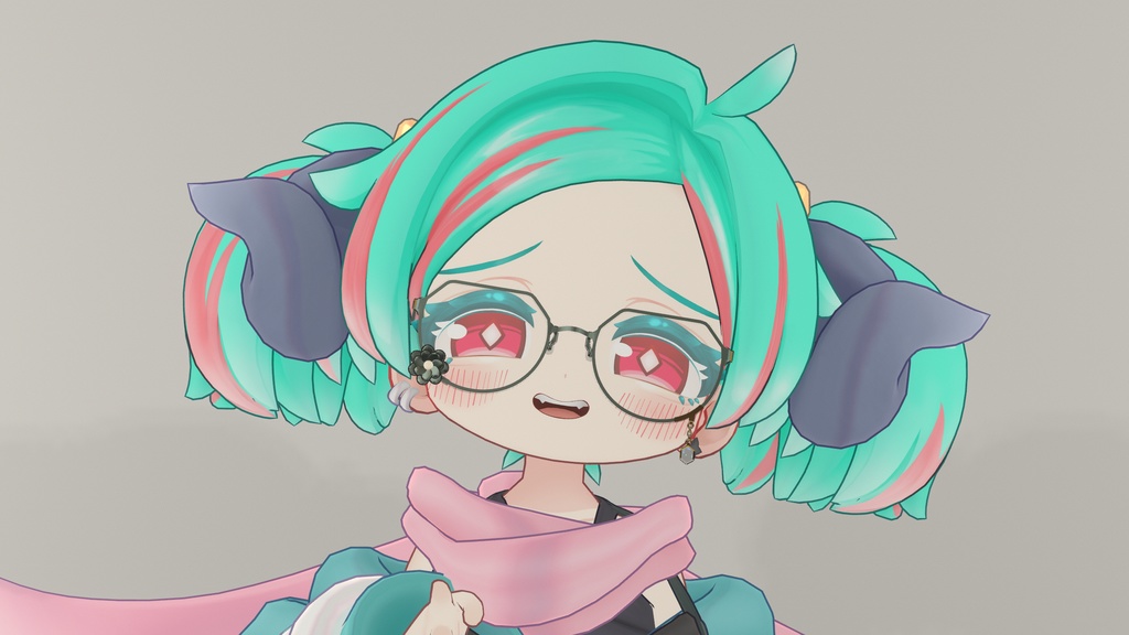 クラウンパントな眼鏡【VRC想定】