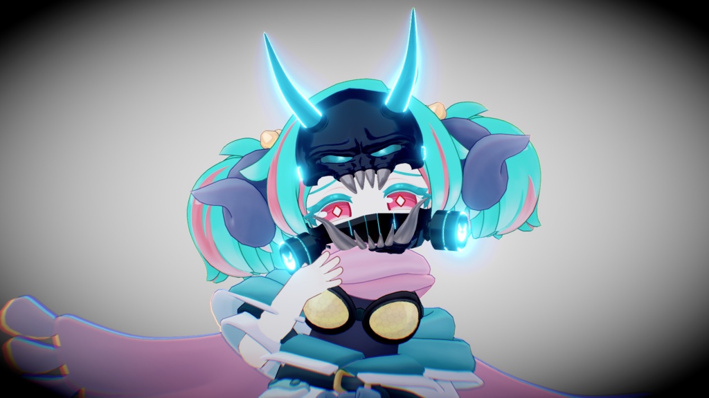 【MA対応】音弐 -Neon Mask-【VRC想定】〜4/28終日まで発売セール🎉