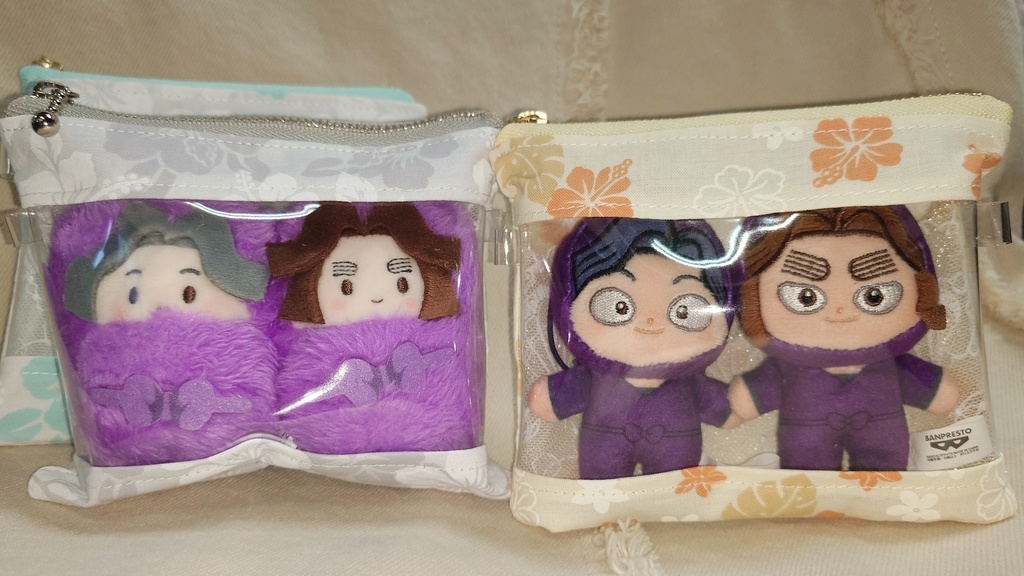 夏カラー𓇼ほわぬいポーチ