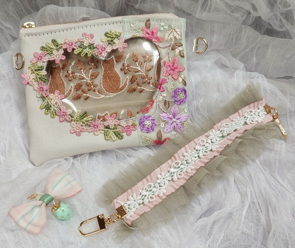 【春色とめい】春のポーチ