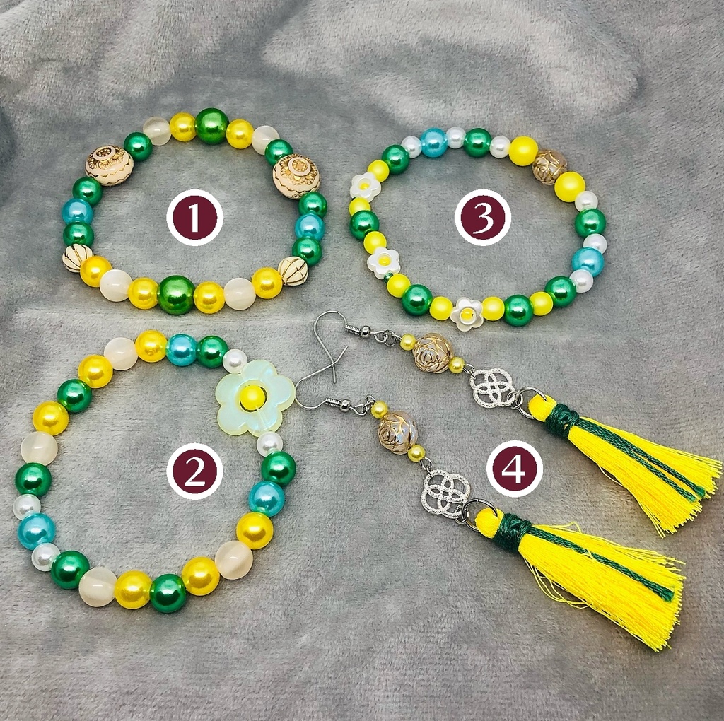 メアリー(ブレスレット・ピアス)