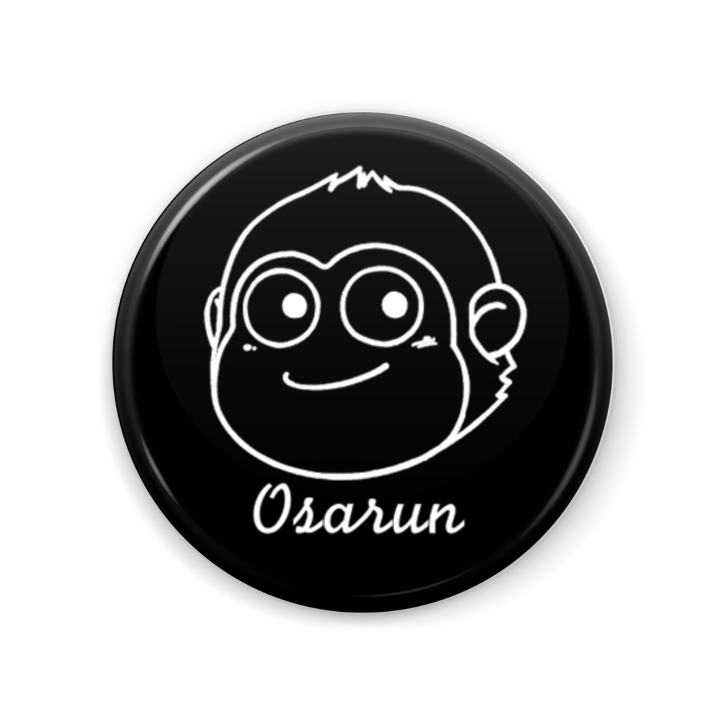 おさるん缶ミラー（手鏡）