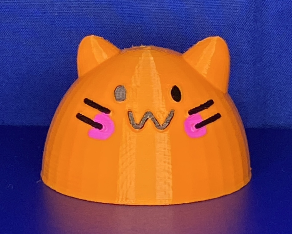 [新]にゃんぷっぷー blobcatmeow みかん色