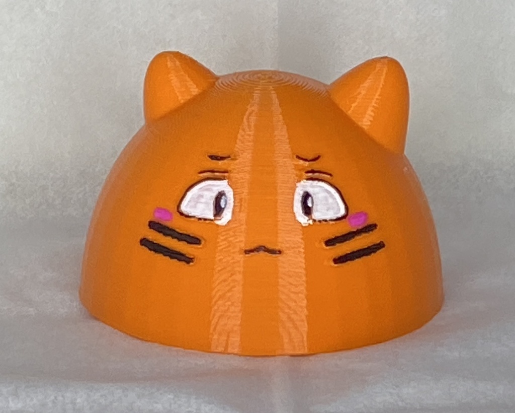 おゆちゃんちシリーズ第三弾 るるりこちゃん顔マネblobcat