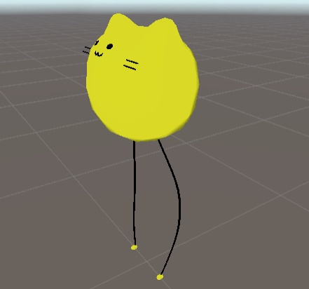 【BOOST版】VRChat用アバター もやしあしにゃんぷっぷー(無料版と同じです)