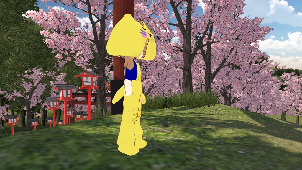 【PC向け】まめひなた用おきがえにゃんぷっぷー「まめにゃんぷ」