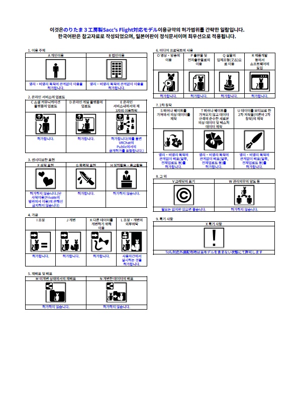 VRChat向け SaccFlight 設定済み 「Super Sonic Tofu (n3-SST)」8人乗り観光VTOL