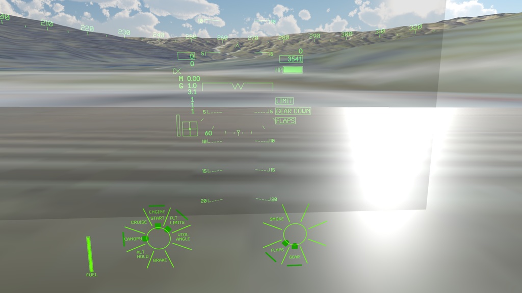 VRChat向け SaccFlight 設定済み 「Super Sonic Tofu (n3-SST)」8人乗り観光VTOL