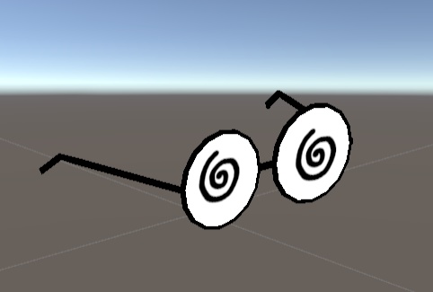 【Version 3】VRChat想定アバターギミック ExGlass まめフレンズ、ロポリこん、みみのこ、クララ、コロネ対応(PCVR/Desktop) そこそこローポリ 空間固定 AudioLink対応