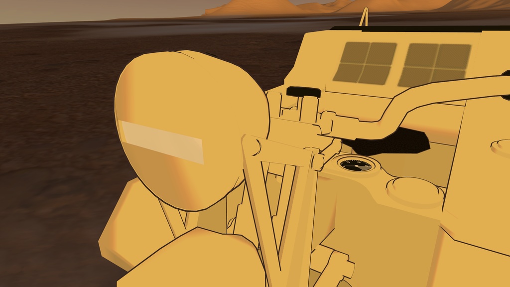 【おかげさまで1周年 1000+スキありがとう!】VRChatアバター用ギミック VRC Kettenkrad ケッテンクラート MA対応 Quest対応 まめふれんず、ロポリこん、みみのこ、コロネ、クララ、アズキ、せっけん、Nemo、Warabi、エク - Eku、SNOWHAVOC対応