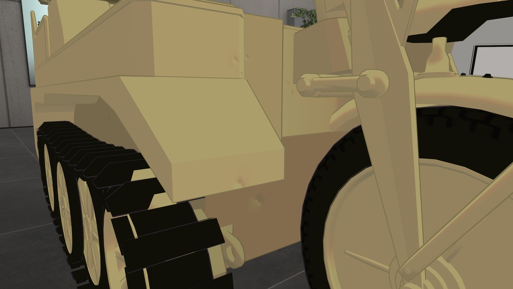 【1200+スキありがとう!】VRChatアバター用ギミック VRC Kettenkrad ケッテンクラート MA対応 Quest対応 まめふれんず、ロポリこん、みみのこ、コロネ、クララ、アズキ、せっけん、Nemo、Warabi、エク - Eku、SNOWHAVOC、モニカ、ひかるん、しなの、Mie対応