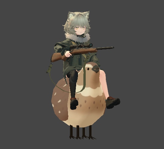 【1100+スキありがとう!Version 2リリース!大人気!】うずらのようなものに乗るギミック「うずらいだー」まめふれんず、ロポリこん、クララ、コロネ、みみのこ、るるこ、Nemo、Warabi、SNOWHAVOC対応