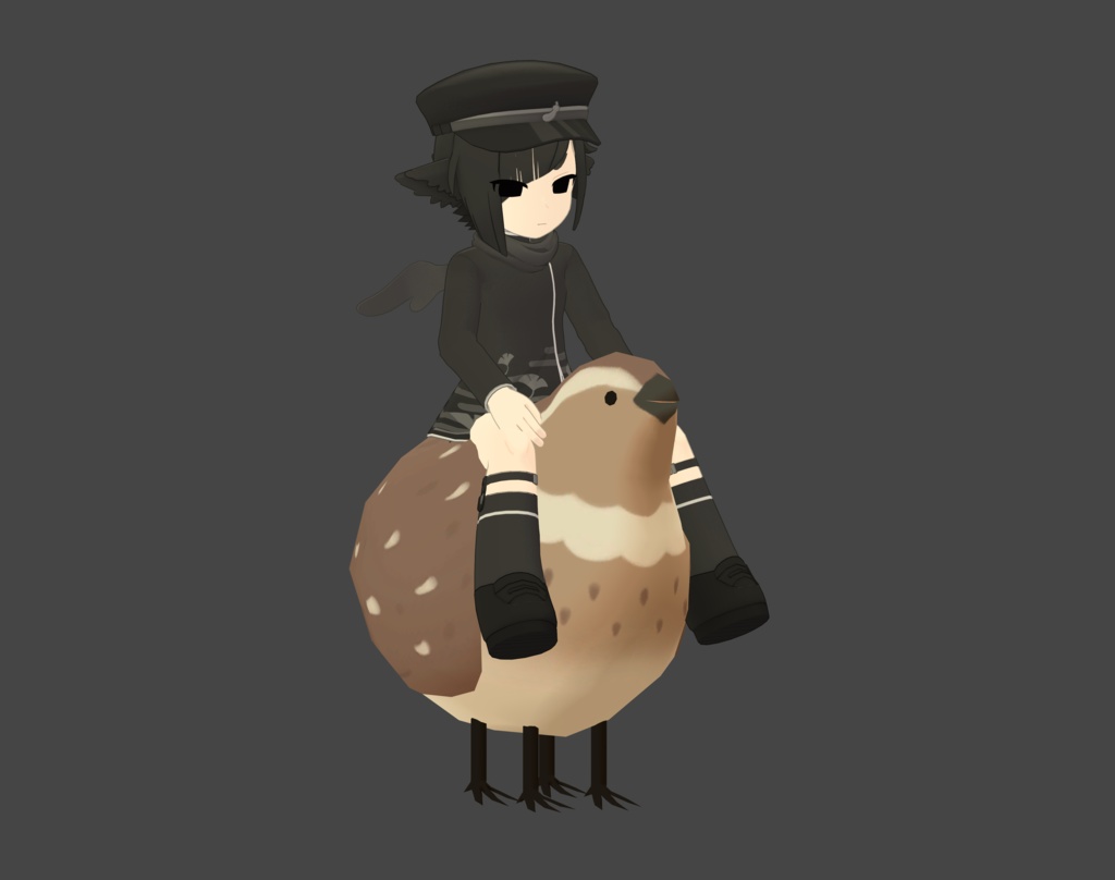 【1100+スキありがとう!Version 2リリース!大人気!】うずらのようなものに乗るギミック「うずらいだー」まめふれんず、ロポリこん、クララ、コロネ、みみのこ、るるこ、Nemo、Warabi、SNOWHAVOC、朔霧丸、ぽんとちゅね対応