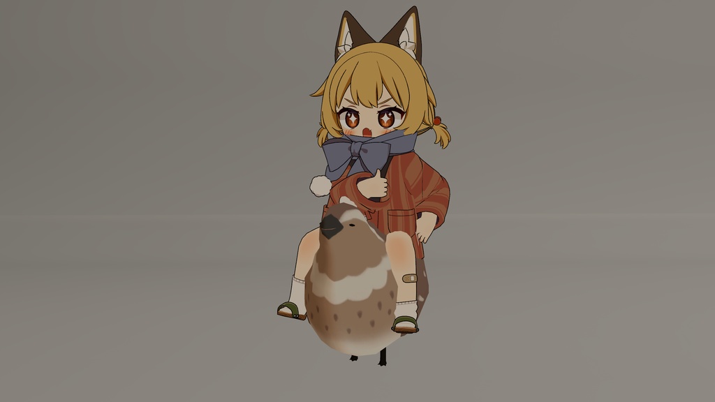 【1100+スキありがとう!Version 2リリース!大人気!】うずらのようなものに乗るギミック「うずらいだー」まめふれんず、ロポリこん、クララ、コロネ、みみのこ、るるこ、Nemo、Warabi、SNOWHAVOC、朔霧丸、ぽんとちゅね対応