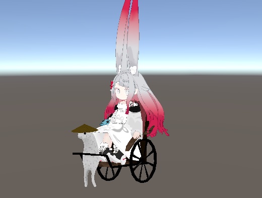 【自分が乗客になるやつ】まめふれんず、コロネ、ロポリこん、みみのこ用「Akyo人力車ギミック」