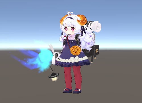 【MBKアドオン】旅人のリュックの杖を持って魔法を放つやつ まめふれんず、ロポリこん、コロネ対応 PCVR向け