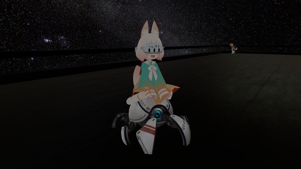 【Version 2 リリース!】「カニタマ α」に乗れるギミック「カニタマシーン」まめふれんず、ロポリコン、コロネ、クララ、アズキ、Nemo、Warabi対応※本製品には「カニタマ」ギミックとサンプル画像のアバター本体は付属していません ※PCVR/Desktop用です