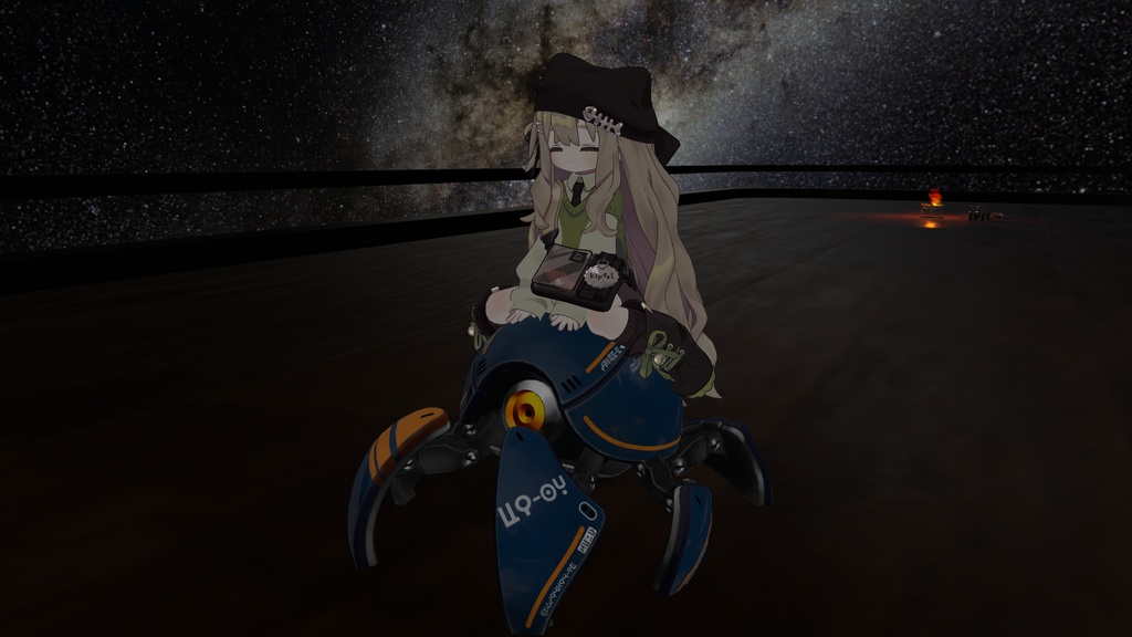 【Version 2 リリース!】「カニタマ α」に乗れるギミック「カニタマシーン」まめふれんず、ロポリコン、コロネ、クララ、アズキ、Nemo、Warabi対応※本製品には「カニタマ」ギミックとサンプル画像のアバター本体は付属していません ※PCVR/Desktop用です