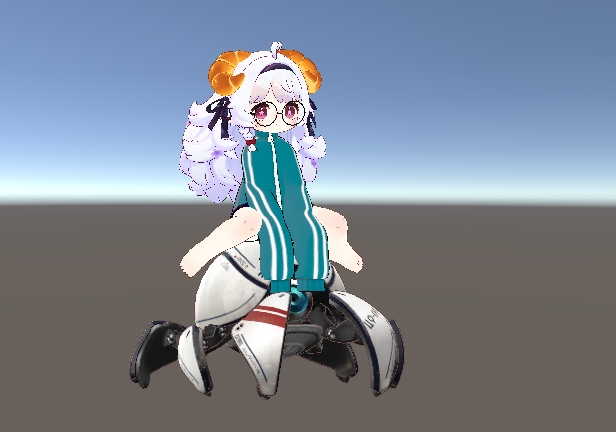 【Version 2 リリース!】「カニタマ α」に乗れるギミック「カニタマシーン」まめふれんず、ロポリコン、コロネ、クララ、アズキ、Nemo、Warabi対応※本製品には「カニタマ」ギミックとサンプル画像のアバター本体は付属していません ※PCVR/Desktop用です