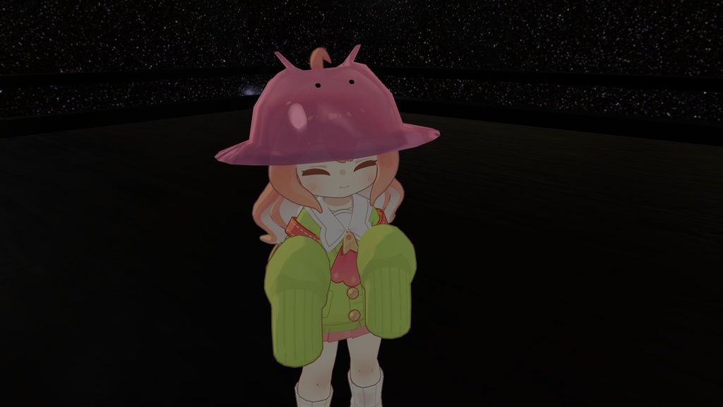 乗れる!かぶれる!メンダコ?らいだー クララ/コロネ用 メンダコに乗るアバターギミック ※本製品にはサンプル画像のアバター本体は付属していません ※PCVR/Desktop用です