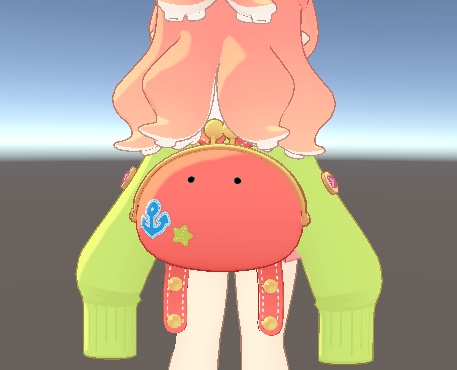 【クララv2/v3用】バッグの表情(目)がゼスチャー連動で変わる! ExBag PCVR/Desktop用 MA対応