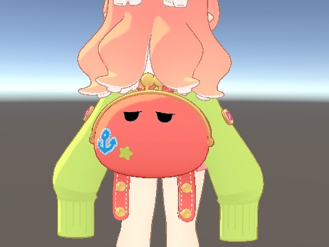 【クララv2/v3用】バッグの表情(目)がゼスチャー連動で変わる! ExBag PCVR/Desktop用 MA対応