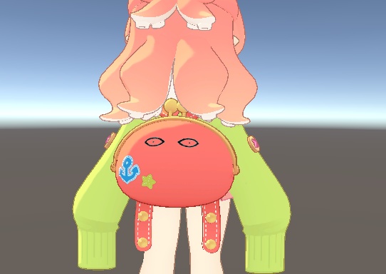 【クララv2/v3用】バッグの表情(目)がゼスチャー連動で変わる! ExBag PCVR/Desktop用 MA対応