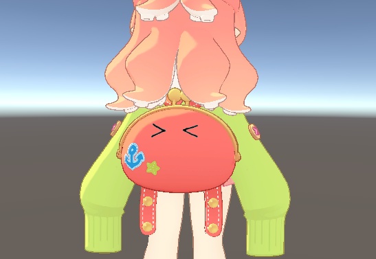 【クララv2/v3用】バッグの表情(目)がゼスチャー連動で変わる! ExBag PCVR/Desktop用 MA対応