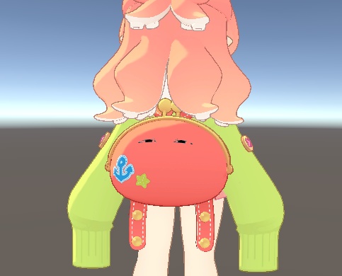 【クララv2/v3用】バッグの表情(目)がゼスチャー連動で変わる! ExBag PCVR/Desktop用 MA対応