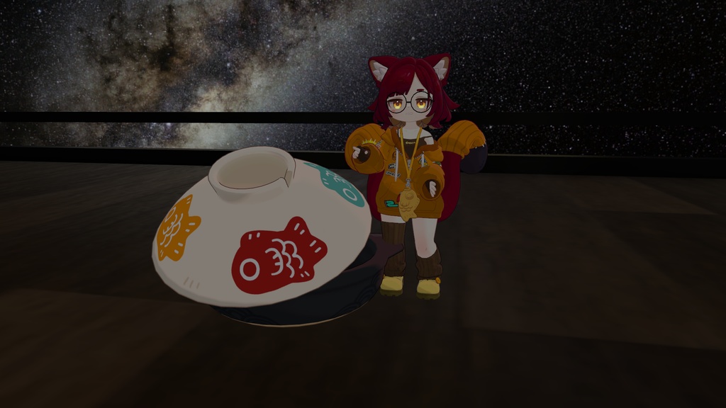 【アズキ専用】「なべらいだー」アズキ専用AFK鍋に乗れるギミック MA対応 PCVR/Desktop