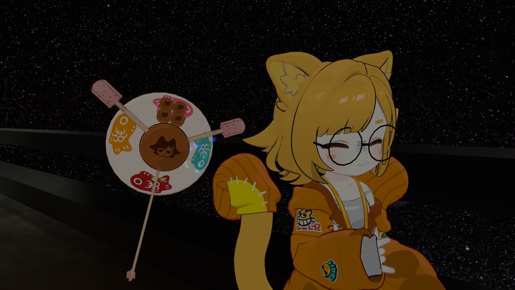 【アズキちゃん対応】アズキ対応なべぶた探査機「ぱいおにゃーん10号」ゆるっと浮かんでついてくるペット風ギミック MA対応 オマケつき