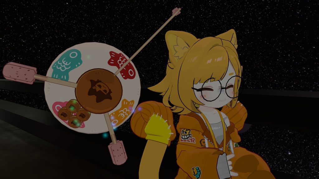 【アズキちゃん対応】アズキ対応なべぶた探査機「ぱいおにゃーん10号」ゆるっと浮かんでついてくるペット風ギミック MA対応 オマケつき